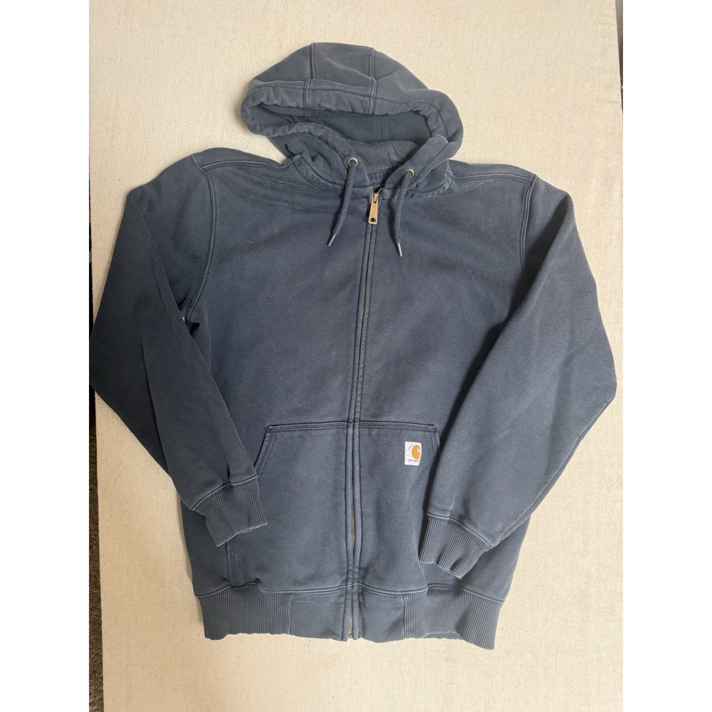 Carhartt Zip Up Hoodie Men's Medium - Picture 1 of 4